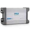 Pyle 2-Channel Marine Amplifier Receiver - Waterproof and Weatherproof Audio Subwoofer for Boat Stereo Speaker & Other Watercraft - 600 Watt Power, Wired RCA, AUX and MP3 Audio Input Cable - PLMRMP2A view 2