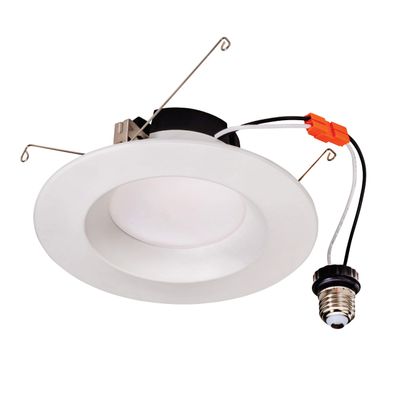 Topaz 71078 Performance Smooth Eco Trim 6" Recessed Downlights, 4000K
