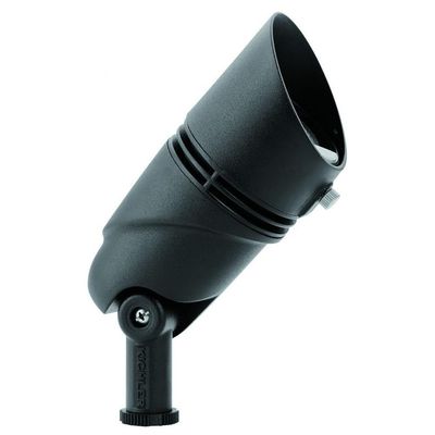 Kichler 16018BKT30 Transitional Accent from Landscape LED Collection in Black Finish, 6.00 inches