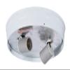 B&P Lamp Flush Mount 8 Inch Wired Shade Holder (White) view 1