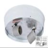 B&P Lamp Flush Mount 8 Inch Wired Shade Holder (White) view 3