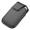 BlackBerry Curve 9310/9320 Premium Leather Pouch Holster Case With Belt Clip To Carry- Black view 1