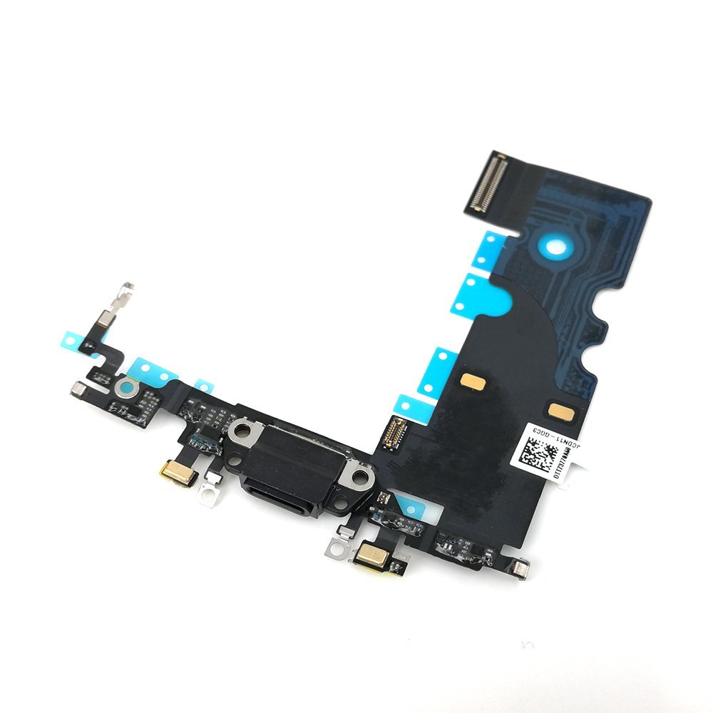 E-repair Charging Port Headphone Jack Flex Cable Replacement for iPhone 8 (4.7 inch) (Black)