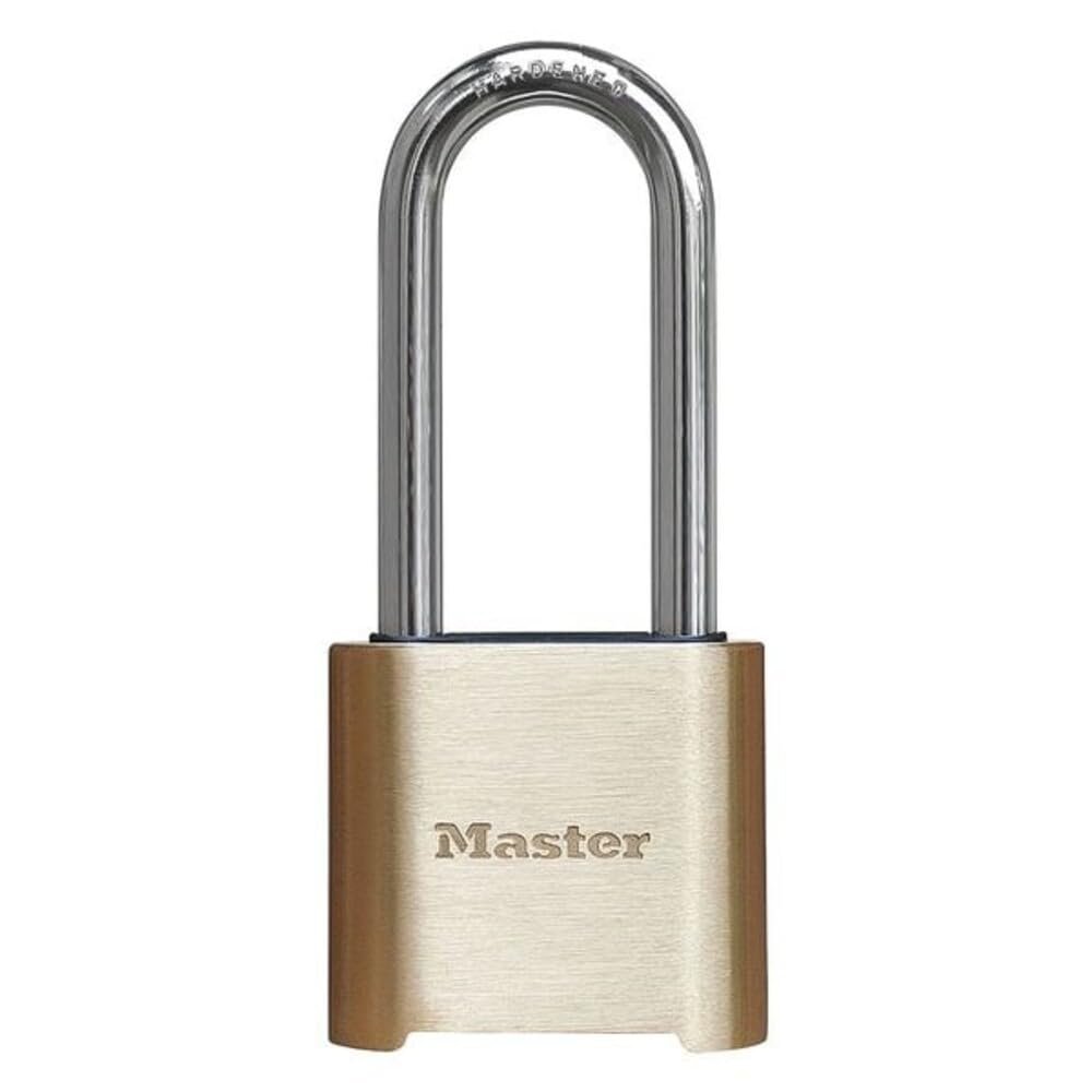 Combination Padlock, Bottom, Gold/Silver