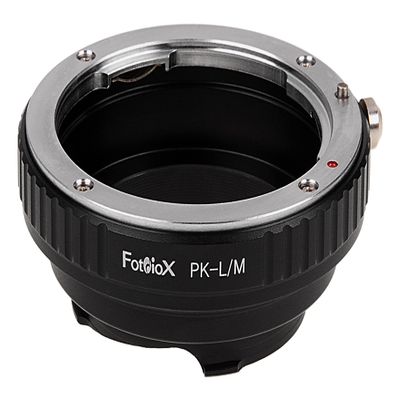 Fotodiox Lens Mount Adapter - Compatible with Pentax K (PK) Lens to Leica M (LM) Series Cameras