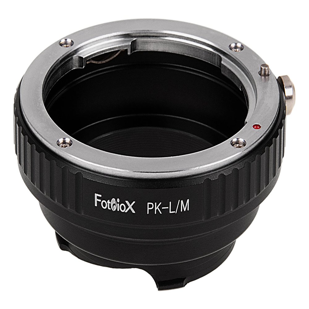 Fotodiox Lens Mount Adapter - Compatible with Pentax K (PK) Lens to Leica M (LM) Series Cameras