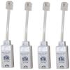 ScreenBeam Universally Compatible Inline DSL Phone Filters - 4 Pack (FLTR4DSL02), White view 2