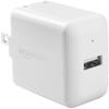 Amazon Basics 12W One Port USB-A Portable Wall Charger (2.4A) for Phones (iPhone 16/15/14/13/12/11/X, Samsung, and more), White view 1