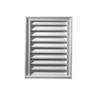 Fypon 8"W x 30"H x 2"P Brickmould Style Vertical Louver, Non-Functional view 1