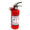 Piioket Gadget Fire Extinguisher Design Flame Lighter with LED Flashlight - Red view 1