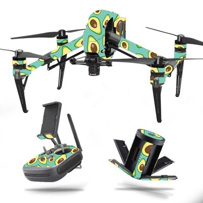 MightySkins Skin Compatible with DJI Inspire 2 - Seafoam Avocados | Protective, Durable, and Unique Vinyl Decal wrap Cover | Easy to Apply, Remove, and Change Styles | Made in The USA