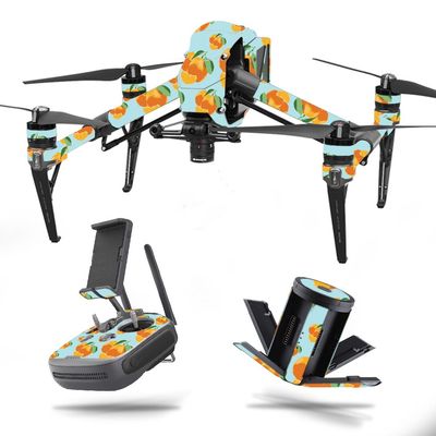 MightySkins Skin Compatible with DJI Inspire 2 - Orange You Glad | Protective, Durable, and Unique Vinyl Decal wrap Cover | Easy to Apply, Remove, and Change Styles | Made in The USA