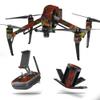 MightySkins Skin Compatible with DJI Inspire 2 - Rust | Protective, Durable, and Unique Vinyl Decal wrap Cover | Easy to Apply, Remove, and Change Styles | Made in The USA view 1