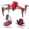 MightySkins Skin Compatible with DJI Inspire 2 - Solid Red | Protective, Durable, and Unique Vinyl Decal wrap Cover | Easy to Apply, Remove, and Change Styles | Made in The USA view 1