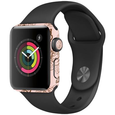 MightySkins Skin Compatible with Apple Watch Series 2 38mm - Butterfly Garden | Protective, Durable, and Unique Vinyl Decal wrap Cover | Easy to Apply, Remove, and Change Styles | Made in The USA