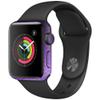 MightySkins Skin Compatible with Apple Watch Series 2 38mm - Purple Diamond Plate | Protective, Durable, and Unique Vinyl Decal wrap Cover | Easy to Apply, Remove, and Change Styles | Made in The USA view 1