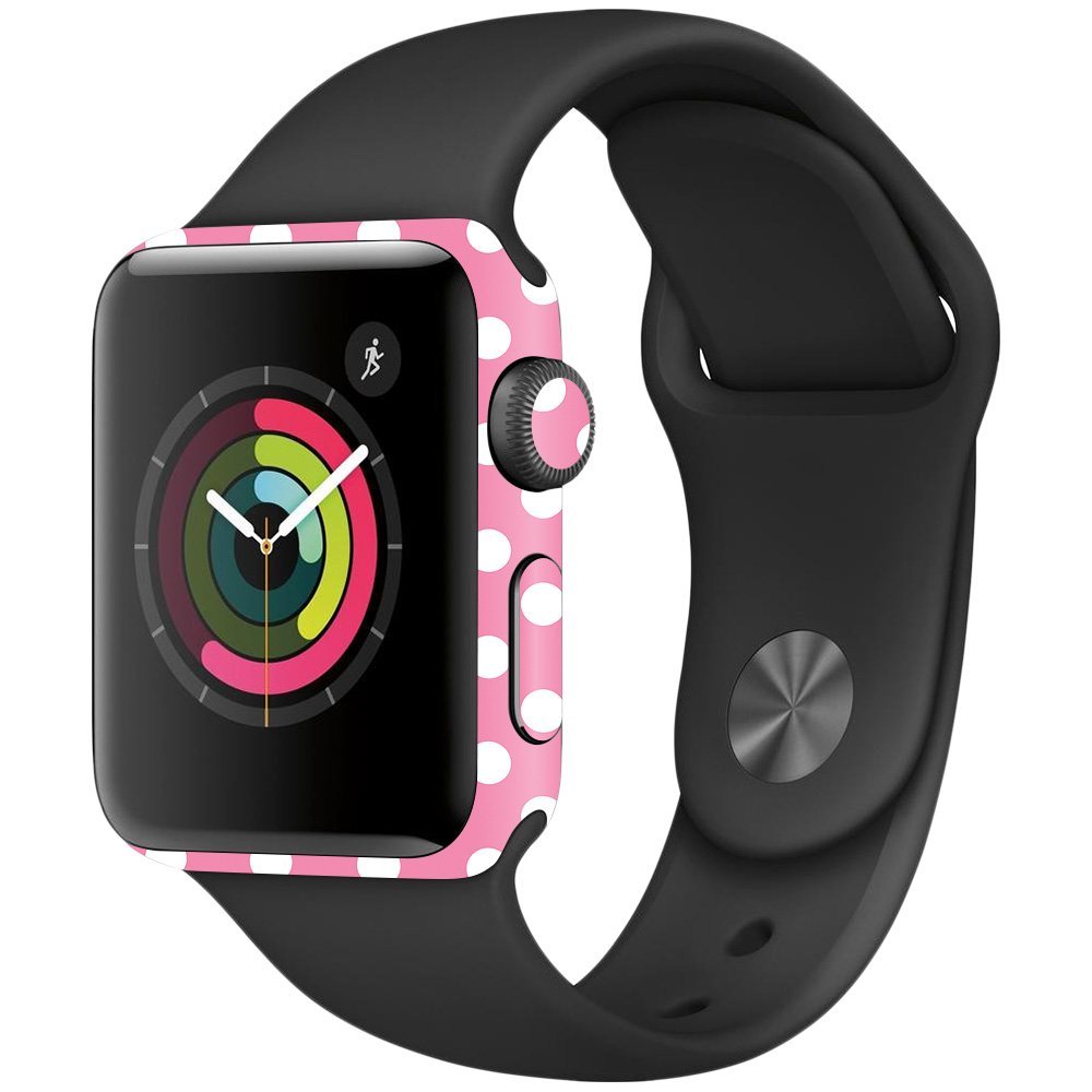 MightySkins Skin Compatible with Apple Watch Series 2 38mm - Mini Dots | Protective, Durable, and Unique Vinyl Decal wrap Cover | Easy to Apply, Remove, and Change Styles | Made in The USA