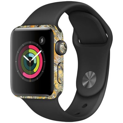 MightySkins Skin Compatible with Apple Watch Series 2 38mm - Mc2 Blaze | Protective, Durable, and Unique Vinyl Decal wrap Cover | Easy to Apply, Remove, and Change Styles | Made in The USA