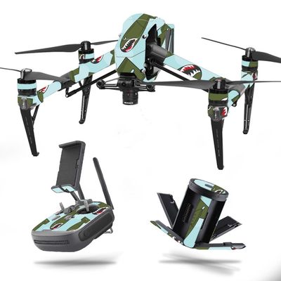 MightySkins Skin Compatible with DJI Inspire 2 - Bombs Away | Protective, Durable, and Unique Vinyl Decal wrap Cover | Easy to Apply, Remove, and Change Styles | Made in The USA