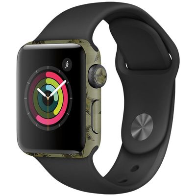 MightySkins Skin Compatible with Apple Watch Series 2 38mm - Army Star | Protective, Durable, and Unique Vinyl Decal wrap Cover | Easy to Apply, Remove, and Change Styles | Made in The USA