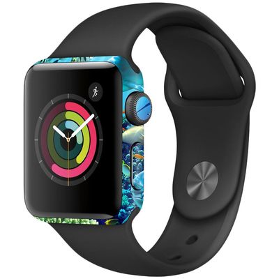 MightySkins Skin Compatible with Apple Watch Series 2 38mm - Ocean Friends | Protective, Durable, and Unique Vinyl Decal wrap Cover | Easy to Apply, Remove, and Change Styles | Made in The USA