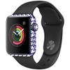 MightySkins Skin Compatible with Apple Watch Series 2 38mm - Blue Houndstooth | Protective, Durable, and Unique Vinyl Decal wrap Cover | Easy to Apply, Remove, and Change Styles | Made in The USA view 1
