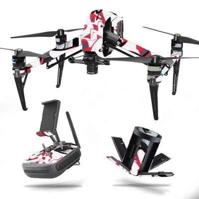 MightySkins Skin Compatible with DJI Inspire 2 - Graffiti Mash Up | Protective, Durable, and Unique Vinyl Decal wrap Cover | Easy to Apply, Remove, and Change Styles | Made in The USA