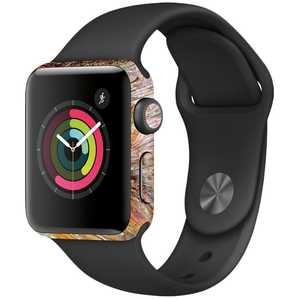 MightySkins Skin Compatible with Apple Watch Series 2 38mm - Woodlands | Protective, Durable, and Unique Vinyl Decal wrap Cover | Easy to Apply, Remove, and Change Styles | Made in The USA