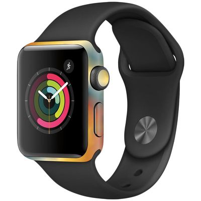 MightySkins Skin Compatible with Apple Watch Series 2 38mm - Eye of The Storm | Protective, Durable, and Unique Vinyl Decal wrap Cover | Easy to Apply, Remove, and Change Styles | Made in The USA