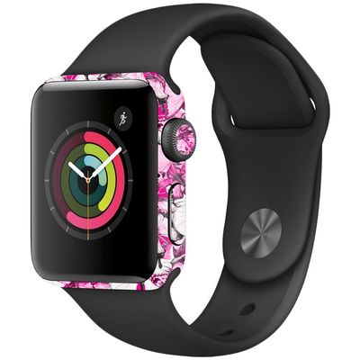 MightySkins Skin Compatible with Apple Watch Series 2 38mm - Butterflies | Protective, Durable, and Unique Vinyl Decal wrap Cover | Easy to Apply, Remove, and Change Styles | Made in The USA