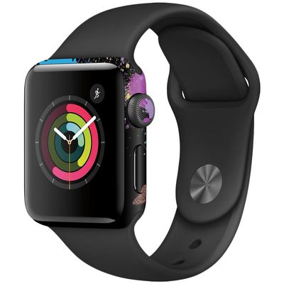 MightySkins Skin Compatible with Apple Watch Series 2 38mm - Splatter | Protective, Durable, and Unique Vinyl Decal wrap Cover | Easy to Apply, Remove, and Change Styles | Made in The USA