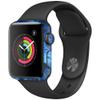 MightySkins Skin Compatible with Apple Watch Series 2 38mm - Blue Mystic Flames | Protective, Durable, and Unique Vinyl Decal wrap Cover | Easy to Apply, Remove, and Change Styles | Made in The USA view 1