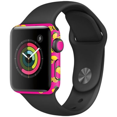 MightySkins Skin Compatible with Apple Watch Series 2 38mm - Make Lemonade | Protective, Durable, and Unique Vinyl Decal wrap Cover | Easy to Apply, Remove, and Change Styles | Made in The USA