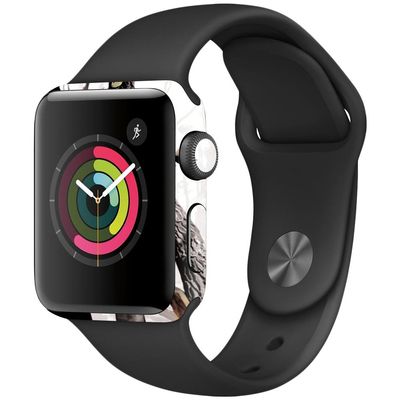 MightySkins Skin Compatible with Apple Watch Series 2 38mm - Artic Camo | Protective, Durable, and Unique Vinyl Decal wrap Cover | Easy to Apply, Remove, and Change Styles | Made in The USA
