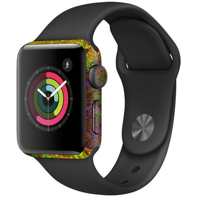 MightySkins Skin Compatible with Apple Watch Series 2 38mm - Rust | Protective, Durable, and Unique Vinyl Decal wrap Cover | Easy to Apply, Remove, and Change Styles | Made in The USA