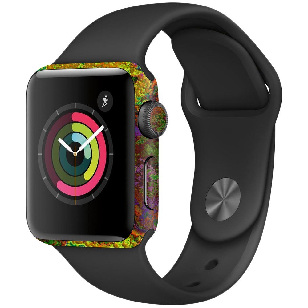 MightySkins Skin Compatible with Apple Watch Series 2 38mm - Rust | Protective, Durable, and Unique Vinyl Decal wrap Cover | Easy to Apply, Remove, and Change Styles | Made in The USA