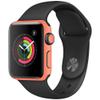 MightySkins Skin Compatible with Apple Watch Series 2 38mm - Solid Salmon | Protective, Durable, and Unique Vinyl Decal wrap Cover | Easy to Apply, Remove, and Change Styles | Made in The USA view 1