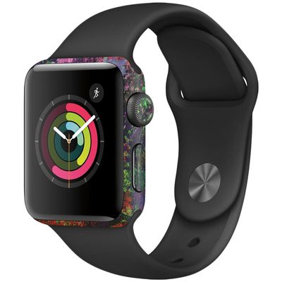 MightySkins Skin Compatible with Apple Watch Series 2 38mm - Paint Drip | Protective, Durable, and Unique Vinyl Decal wrap Cover | Easy to Apply, Remove, and Change Styles | Made in The USA