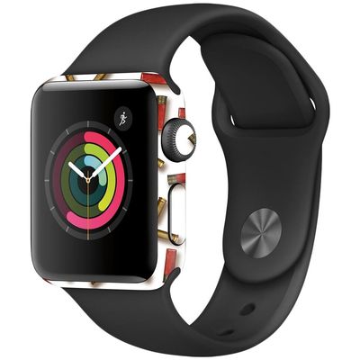 MightySkins Skin Compatible with Apple Watch Series 2 38mm - Shell Blanket | Protective, Durable, and Unique Vinyl Decal wrap Cover | Easy to Apply, Remove, and Change Styles | Made in The USA