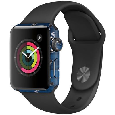 MightySkins Skin Compatible with Apple Watch Series 2 38mm - Time Travel Boxes | Protective, Durable, and Unique Vinyl Decal wrap Cover | Easy to Apply, Remove, and Change Styles | Made in The USA