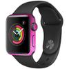 MightySkins Skin Compatible with Apple Watch Series 2 38mm - Pink Diamond Plate | Protective, Durable, and Unique Vinyl Decal wrap Cover | Easy to Apply, Remove, and Change Styles | Made in The USA view 1