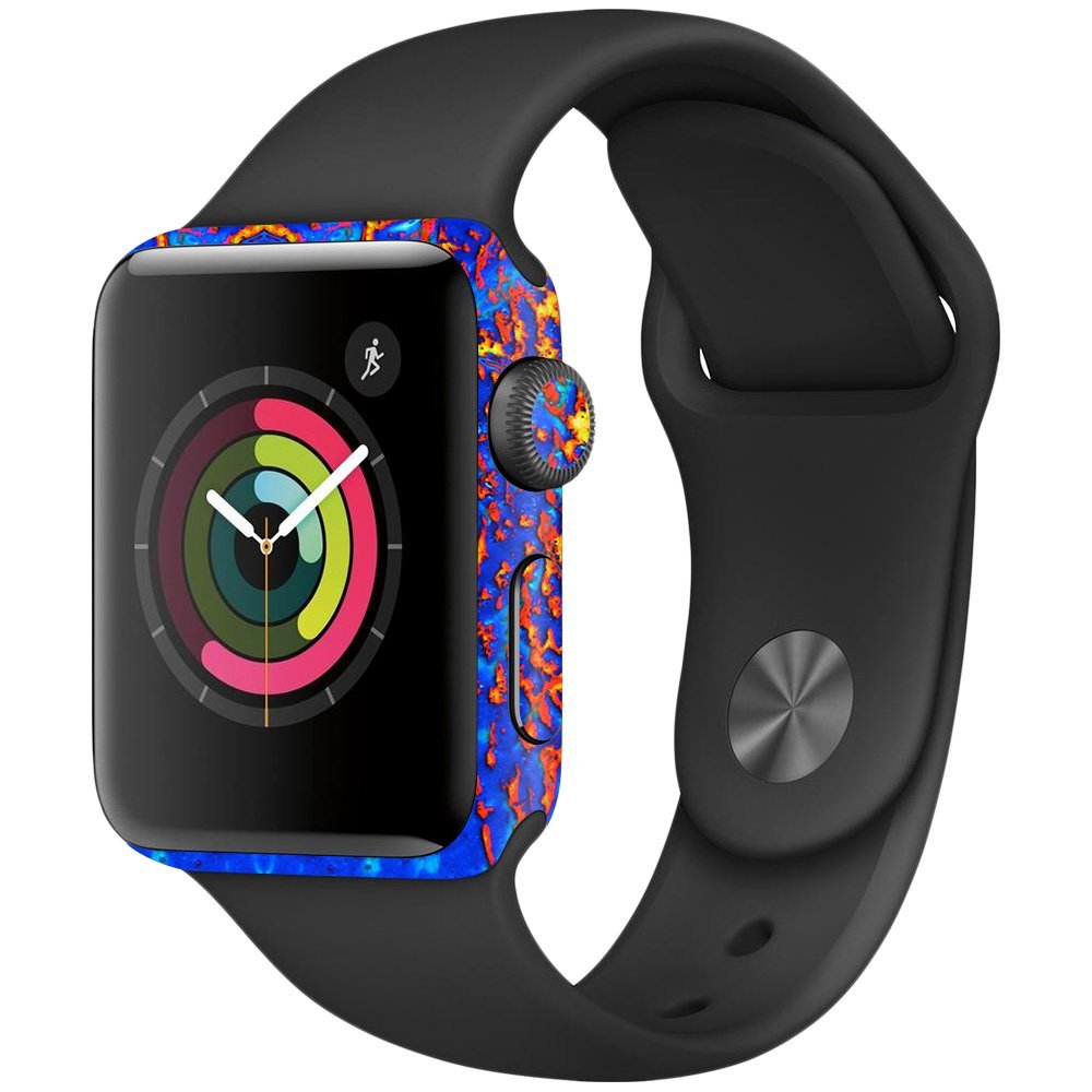 MightySkins Skin Compatible with Apple Watch Series 2 38mm - Melting | Protective, Durable, and Unique Vinyl Decal wrap Cover | Easy to Apply, Remove, and Change Styles | Made in The USA