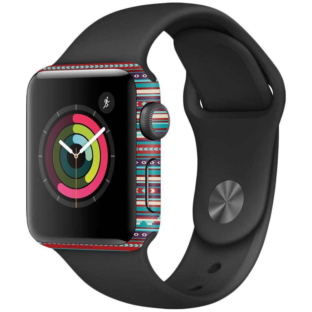 MightySkins Skin Compatible with Apple Watch Series 2 38mm - Southwest Stripes | Protective, Durable, and Unique Vinyl Decal wrap Cover | Easy to Apply, Remove, and Change Styles | Made in The USA