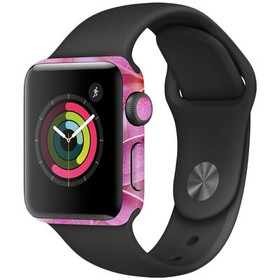 MightySkins Skin Compatible with Apple Watch Series 2 38mm - Flowers | Protective, Durable, and Unique Vinyl Decal wrap Cover | Easy to Apply, Remove, and Change Styles | Made in The USA