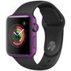 MightySkins Skin Compatible with Apple Watch Series 2 38mm - Solid Purple | Protective, Durable, and Unique Vinyl Decal wrap Cover | Easy to Apply, Remove, and Change Styles | Made in The USA view 1