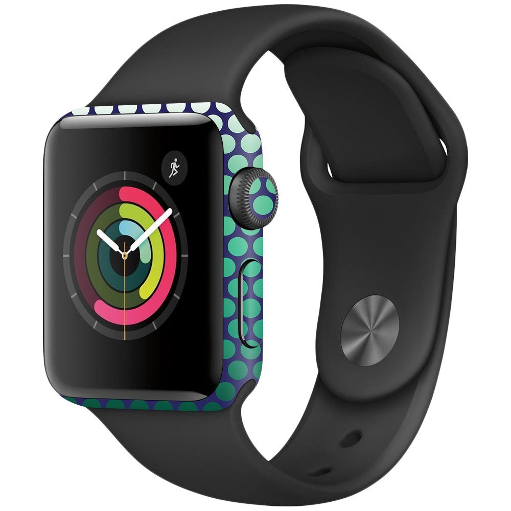 MightySkins Skin Compatible with Apple Watch Series 2 38mm - Spots | Protective, Durable, and Unique Vinyl Decal wrap Cover | Easy to Apply, Remove, and Change Styles | Made in The USA