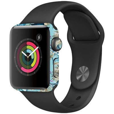 MightySkins Skin Compatible with Apple Watch Series 2 38mm - Island Fish | Protective, Durable, and Unique Vinyl Decal wrap Cover | Easy to Apply, Remove, and Change Styles | Made in The USA