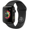 MightySkins Skin Compatible with Apple Watch Series 2 38mm - Black Gold Marble | Protective, Durable, and Unique Vinyl Decal wrap Cover | Easy to Apply, Remove, and Change Styles | Made in The USA view 1