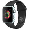MightySkins Skin Compatible with Apple Watch Series 2 38mm - Aqua Chevron | Protective, Durable, and Unique Vinyl Decal wrap Cover | Easy to Apply, Remove, and Change Styles | Made in The USA view 1