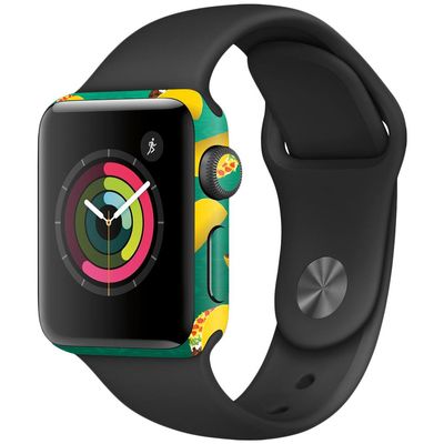 MightySkins Skin Compatible with Apple Watch Series 2 38mm - Tacos | Protective, Durable, and Unique Vinyl Decal wrap Cover | Easy to Apply, Remove, and Change Styles | Made in The USA